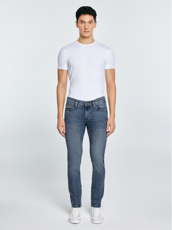BIG STAR BIG STAR Jeansy TERRY SLIM Niebieski Slim Fit