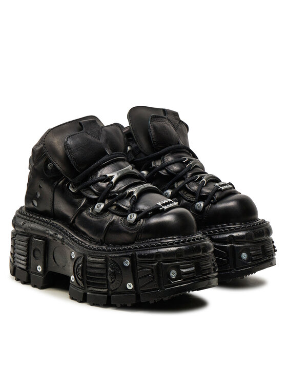 NEW ROCK NEW ROCK Sneakers M-TANK106-C2 Schwarz