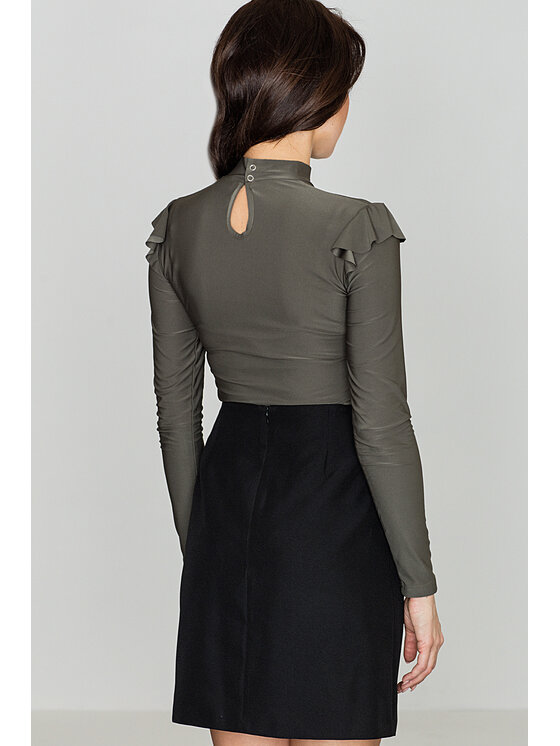 Lenitif Lenitif Blusa K438 Cachi Regular Fit