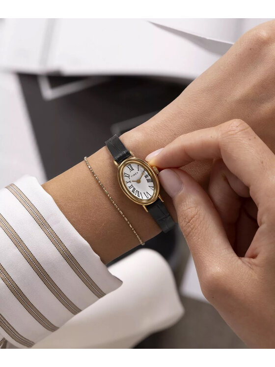 Timex Timex Hodinky TW2W78300 Čierna