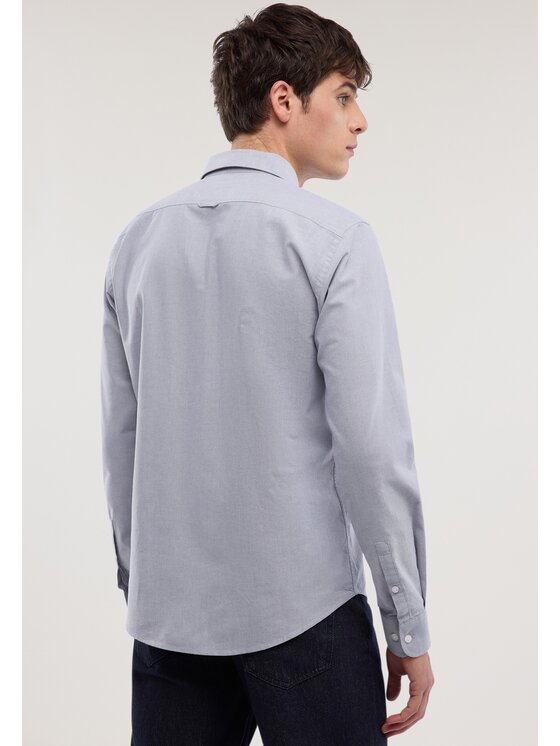 Trussardi Trussardi Koszula 5017N000053N013 Szary Regular Fit