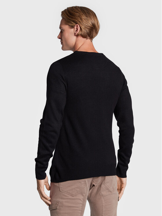 Brave Soul Brave Soul Sweter MK-279PARSECJ Czarny Regular Fit