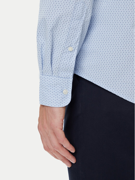 Tommy Hilfiger Tommy Hilfiger Cămașă MW0MW39438 Albastru celest Regular Fit