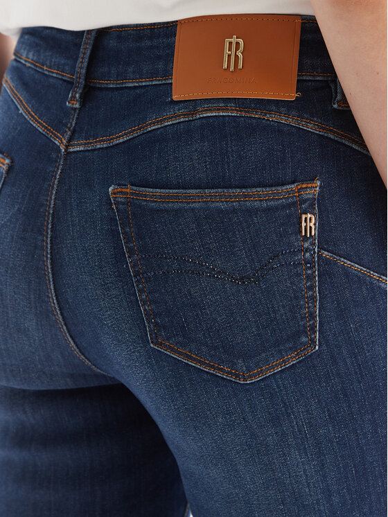 Fracomina Fracomina Traperice FP25WV8020D46002 Plava Bootcut Fit