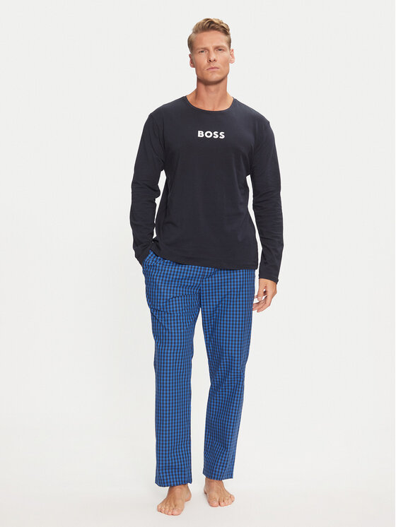 BOSS Boss Піжама Easy 50488084 Голубий Regular Fit