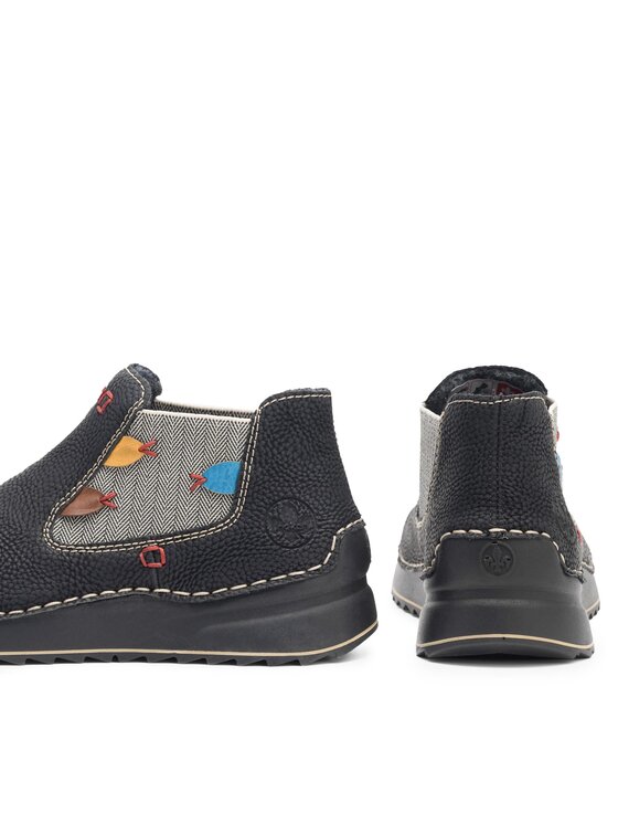 Rieker Rieker Ghete Jodhpur 51592-00 Negru