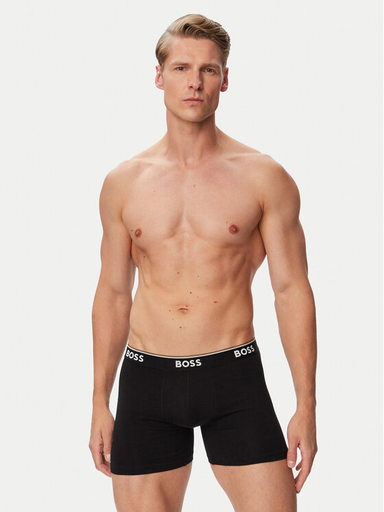 BOSS BOSS Boxer szett BoxerBr 3P Power 50554694 Fekete