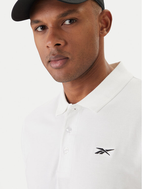 Reebok Reebok Polo Breen RK25562CCM Λευκό Regular Fit
