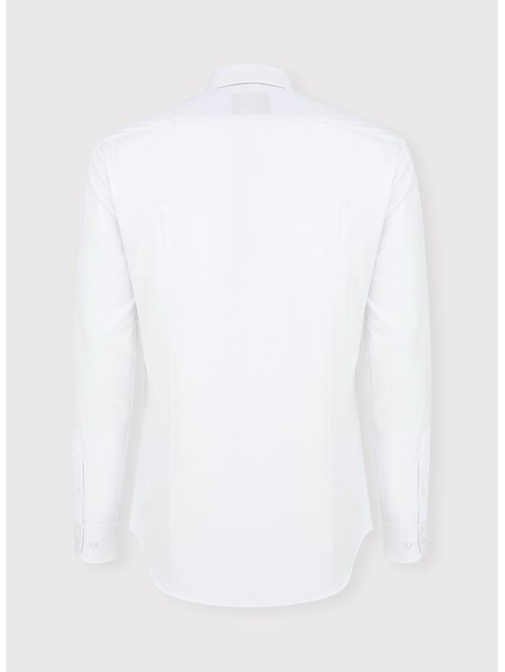 Pako Lorente Pako Lorente Koszula P000B-1X-008-B Biały Slim Fit