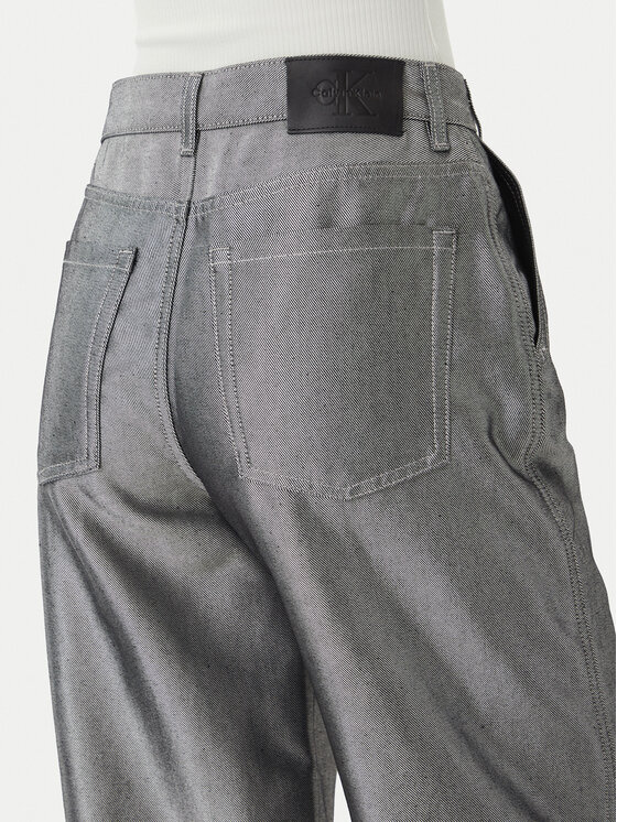 Calvin Klein Jeans Calvin Klein Jeans Jeansy LV047E718G Szary Barrel Fit