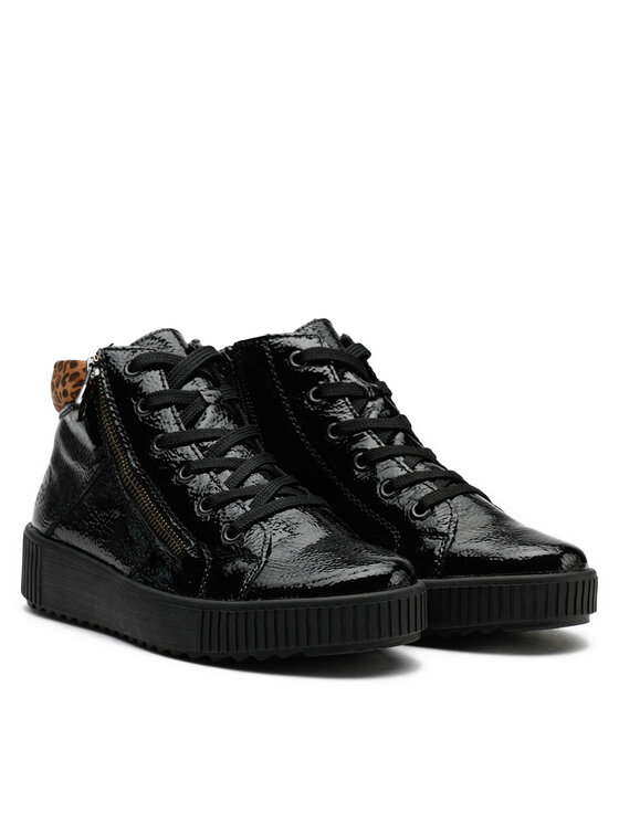 Rieker Rieker Schnürschuhe M6434-01 Schwarz