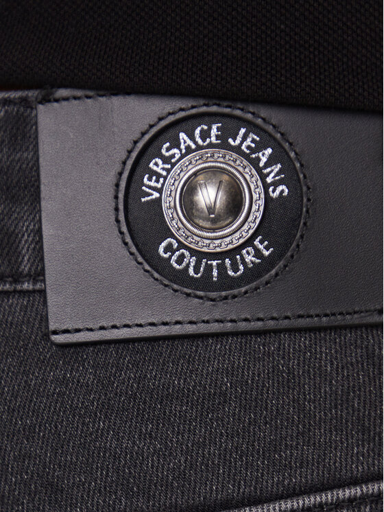 Versace Jeans Couture Versace Jeans Couture Traperice 79GAB5D0 CDWRC Crna Slim Fit