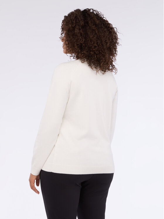 Fiorella Rubino Fiorella Rubino Cardigan M121L008396N011 Bianco Regular Fit