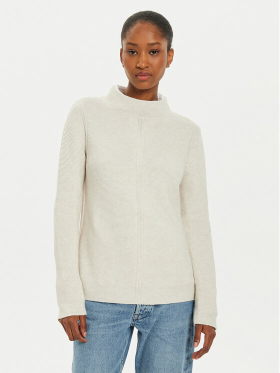 OUI OUI Пуловер 89211 1340107 Екрю Regular Fit