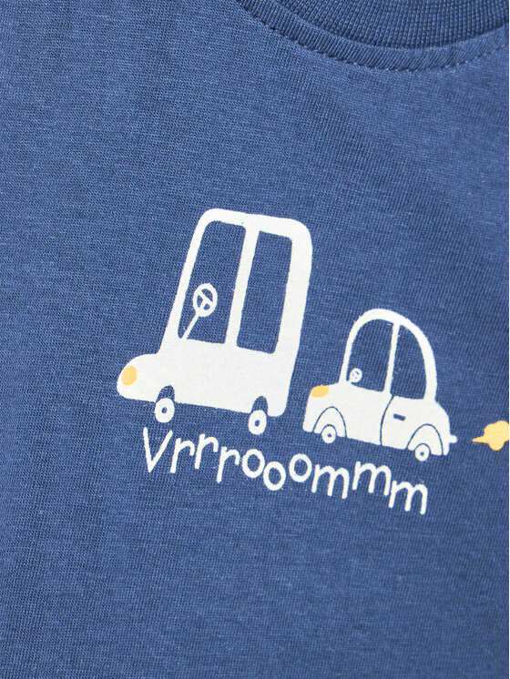 Blue Seven Blue Seven Komplet bodi in hlače 473165 Mornarsko modra Regular Fit
