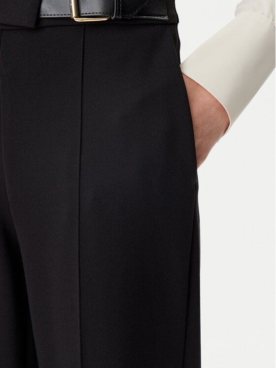 Rinascimento Rinascimento Pantaloni di tessuto CFC0122936003 Nero Regular Fit