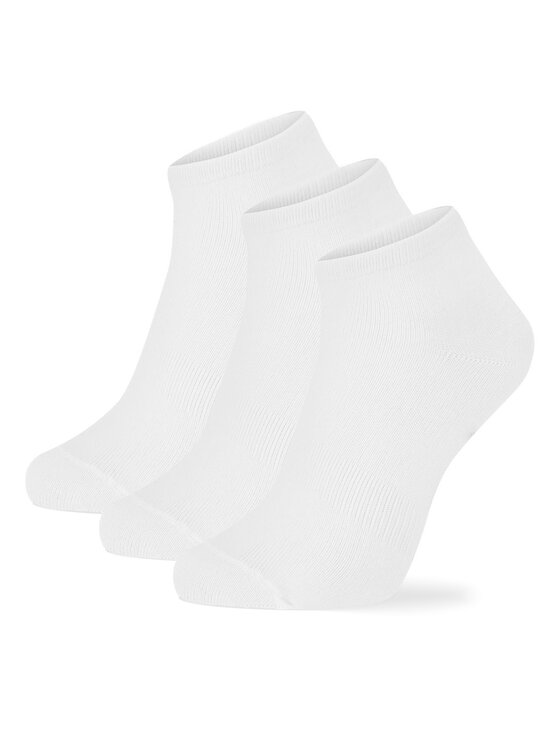 Sprandi Sprandi Set od 3 para muških niskih čarapa 0MB-002-SS24 (3-pack) Bijela