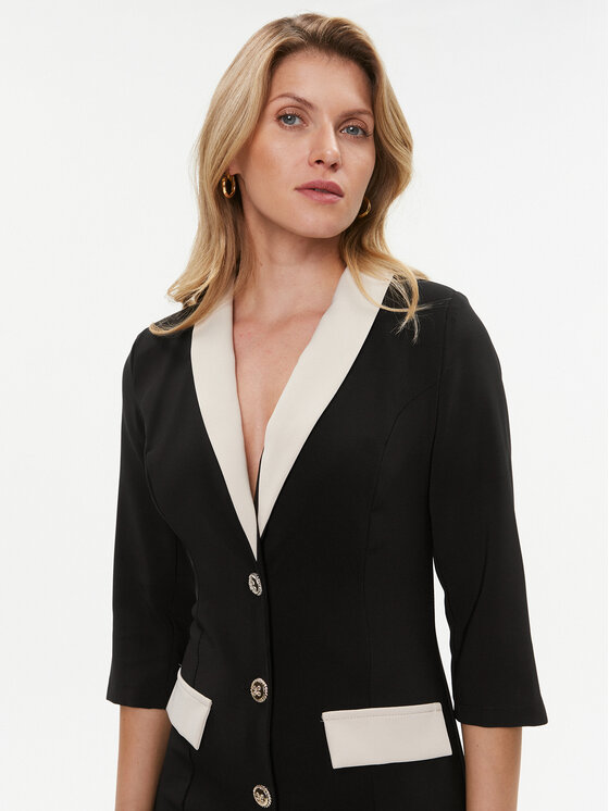 Rinascimento Robe de cocktail CFC0019257002 Noir Regular Fit | Modivo.fr