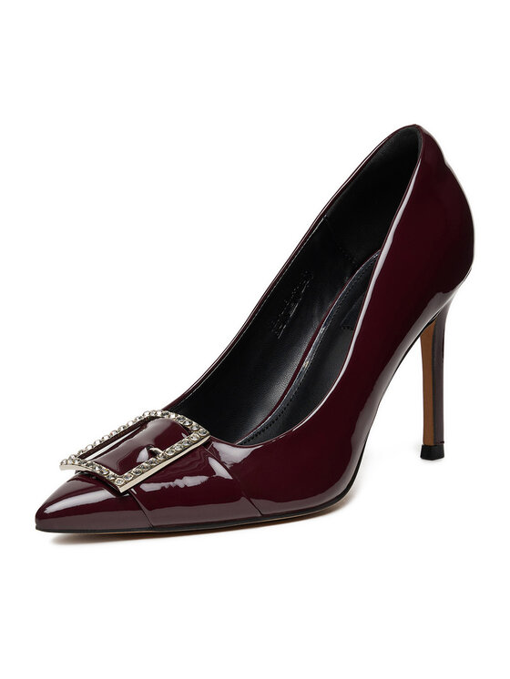 Nine West Nine West Szpilki CEO-LUBNA-01 Bordowy