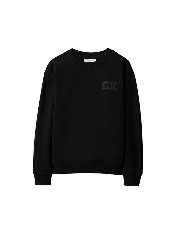 Calvin Klein Jeans Calvin Klein Jeans Bluza LVCKSJB07B Czarny Relaxed Fit