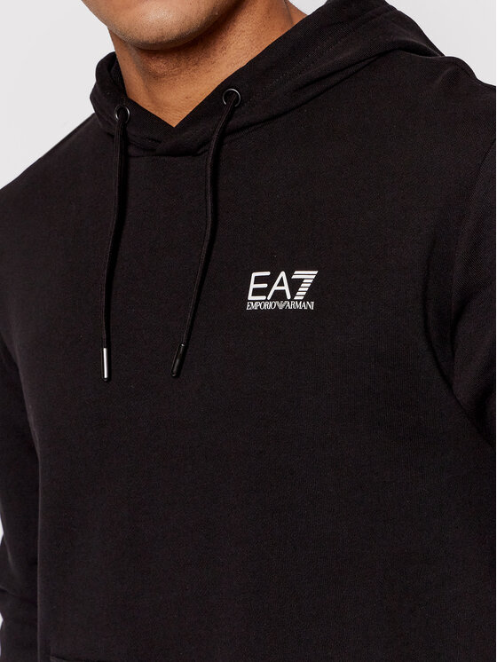 EA7 Emporio Armani EA7 Emporio Armani Mikina 3LPM61 PJEQZ 1200 Černá Regular Fit