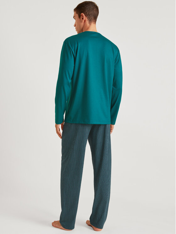 Calida Calida Pyžamo 43288 Modrá Comfortable Fit
