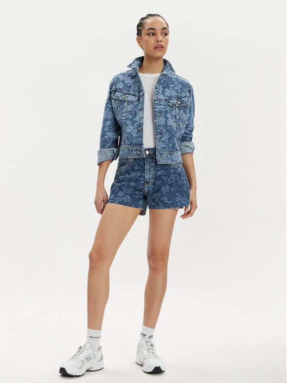 Lee Lee Дънково яке Rider 112349588 Син Slim Fit