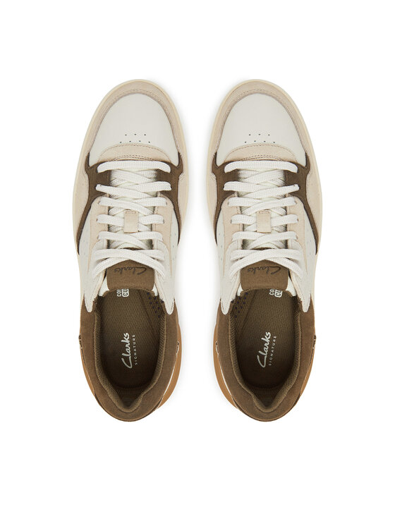 Clarks Clarks Снікерcи Courtlite2 Lo 26181287 Бежевий
