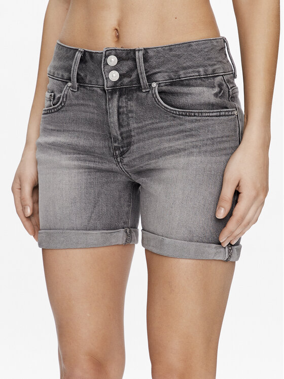 LTB Jeans kratke hlače Becky X 60645 15364 Siva Slim Fit