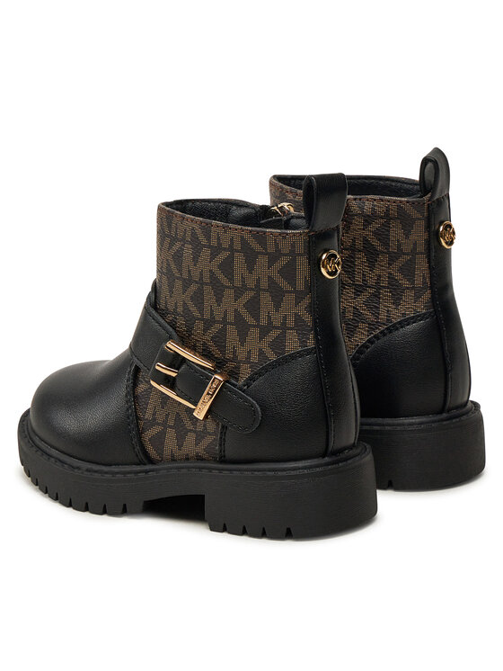 MICHAEL Michael Kors MICHAEL Michael Kors Gležnjače Madeline Haskell Moto MK101101 Crna