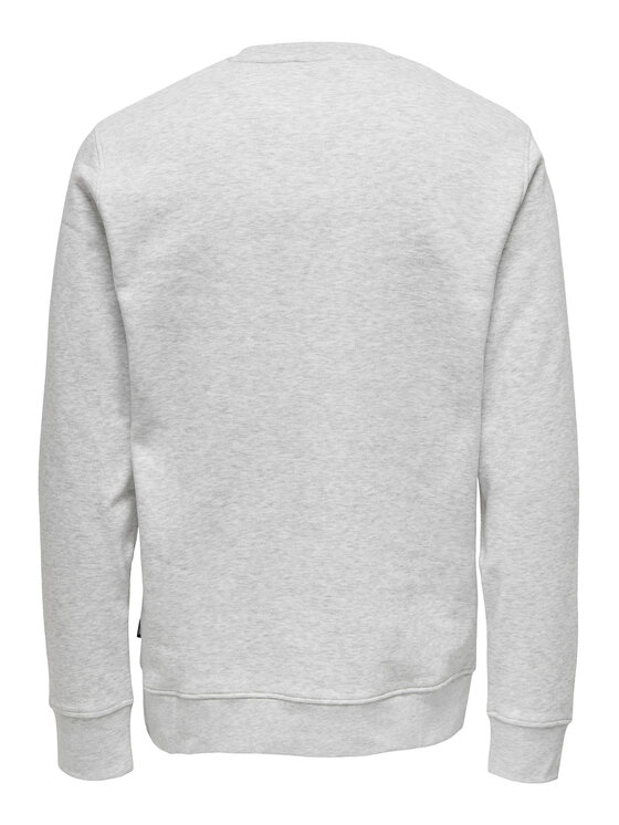 Only & Sons Only & Sons Felpa 22027006 Grigio Relaxed Fit