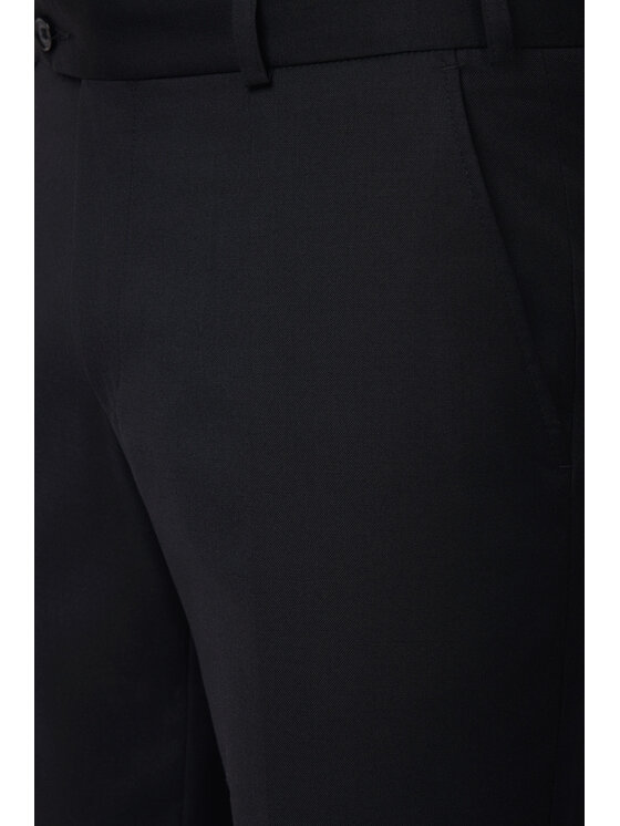 Lancerto Lancerto Spodnie materiałowe FORMAL SP073225000005 Czarny Slim Fit