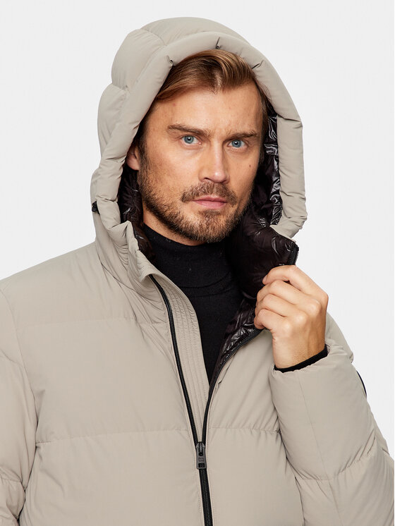 Woolrich Woolrich Pernata jakna Sierra CFWOOU0847MRUT3107 Siva Regular Fit