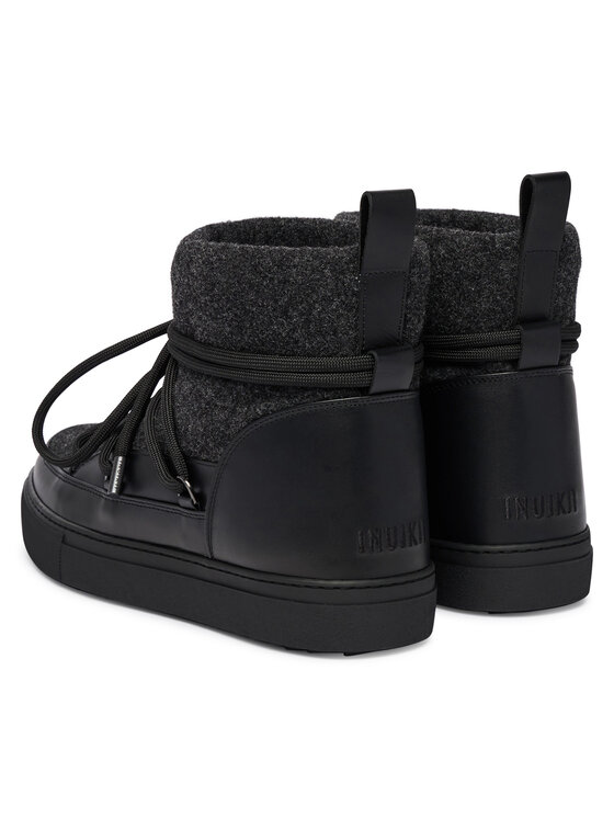 Inuikii Inuikii Cizme de zăpadă Felt 2001.003.0081.000 Negru