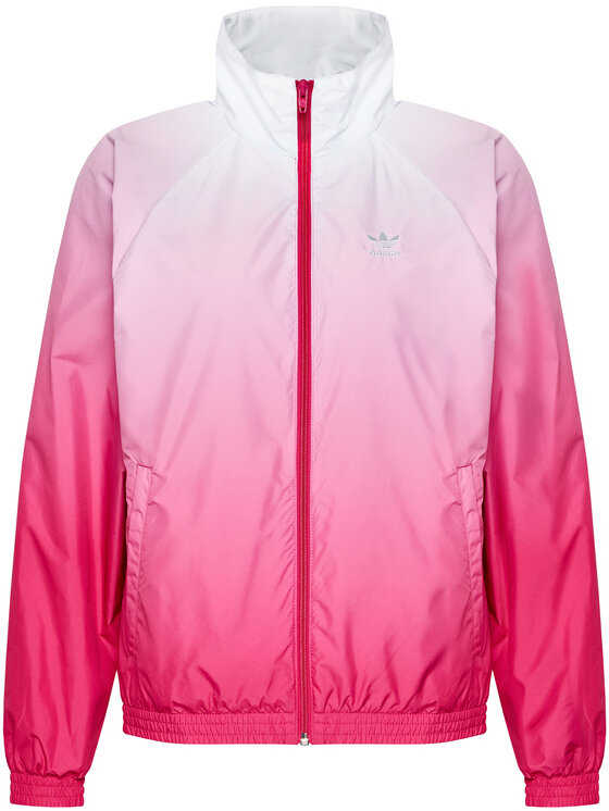 adidas adidas Prijelazna jakna adicolor 3D Trefoil GN2814 Ružičasta Regular Fit