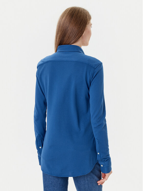 Polo Ralph Lauren Polo Ralph Lauren Košeľa 211924258024 Modrá Slim Fit