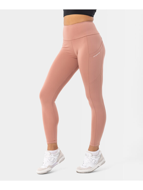 Carpatree Carpatree Legginsy Libra leggings Różowy Fitted Fit