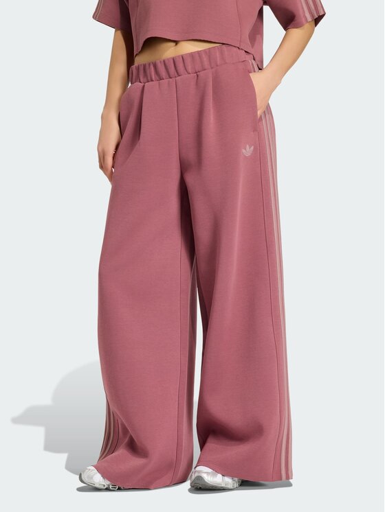 adidas adidas Spodnie dresowe 165370 Czerwony Loose Fit