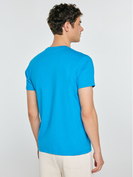BIG STAR BIG STAR T-Shirt KARTES Niebieski Basic Fit