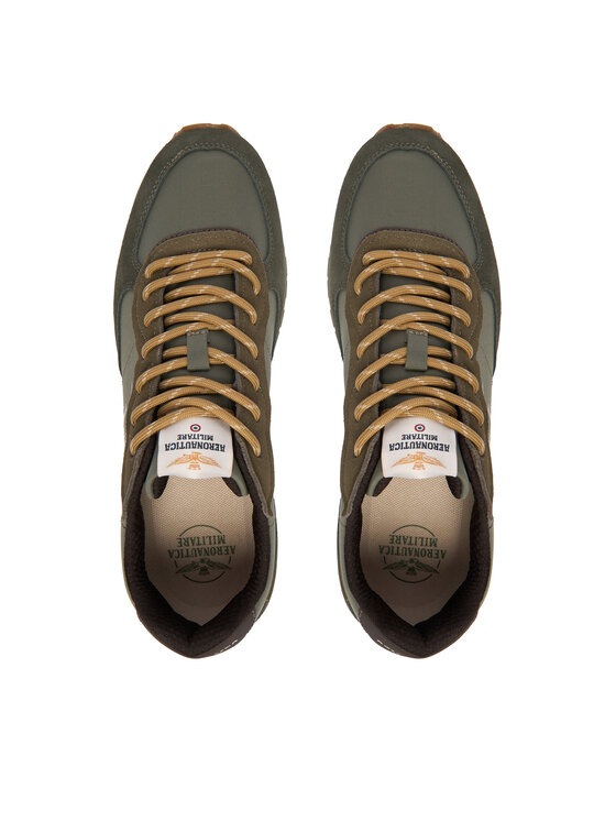 Aeronautica Militare Aeronautica Militare Sneakersy 252SC0320UPL00313 Zelená