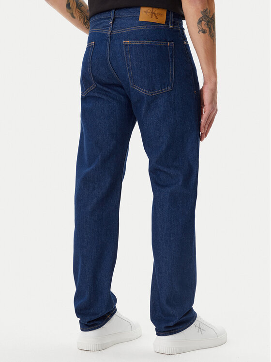 Calvin Klein Jeans Calvin Klein Jeans Jeansy J30J327207 Tmavomodrá Straight Fit