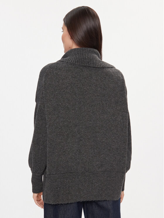 ONLY ONLY Пуловер 15306541 Сив Relaxed Fit