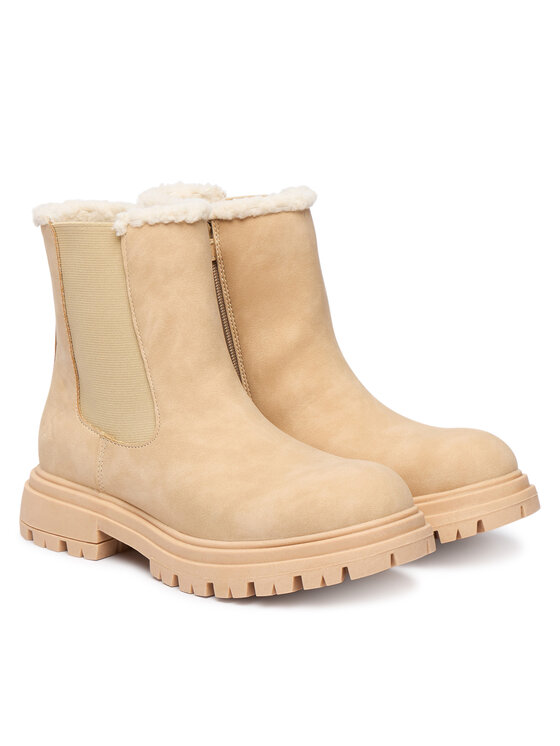 Calvin Klein Calvin Klein Μποτάκια V3A5-83126-0315500 D Μπεζ