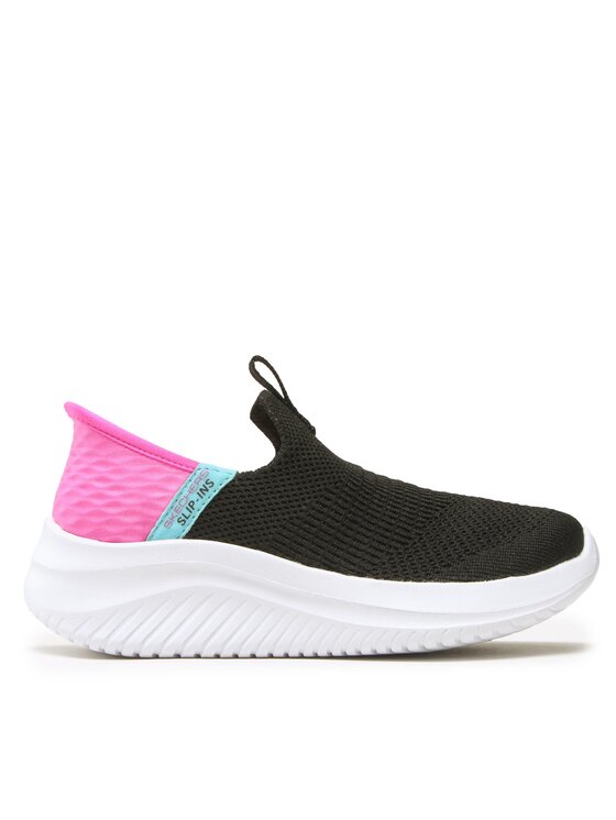 Skechers Skechers Sneakersy Fresh Time 303800L/BKPK Černá