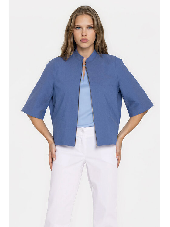 NIFE NIFE Marynarka Z101 Niebieski Modern Relaxed Fit