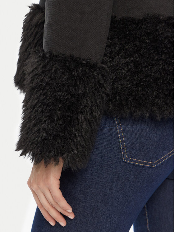 Rinascimento Rinascimento Übergangsjacke CFC0125791003 Schwarz Regular Fit