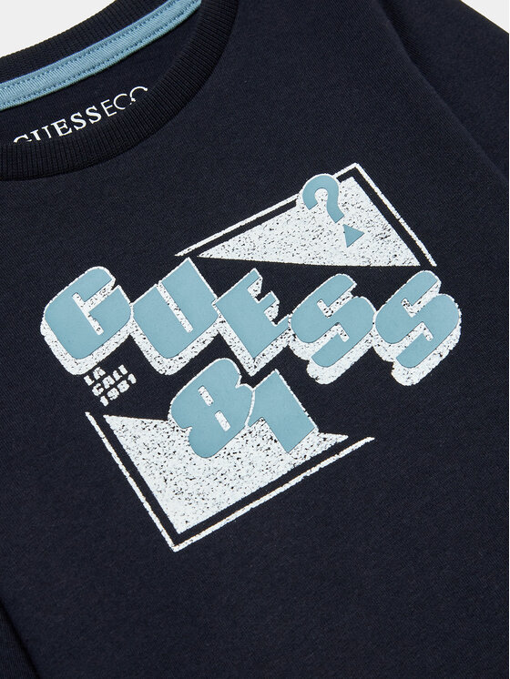 Guess Guess Blusa N3BI03 I3Z14 Blu Regular Fit
