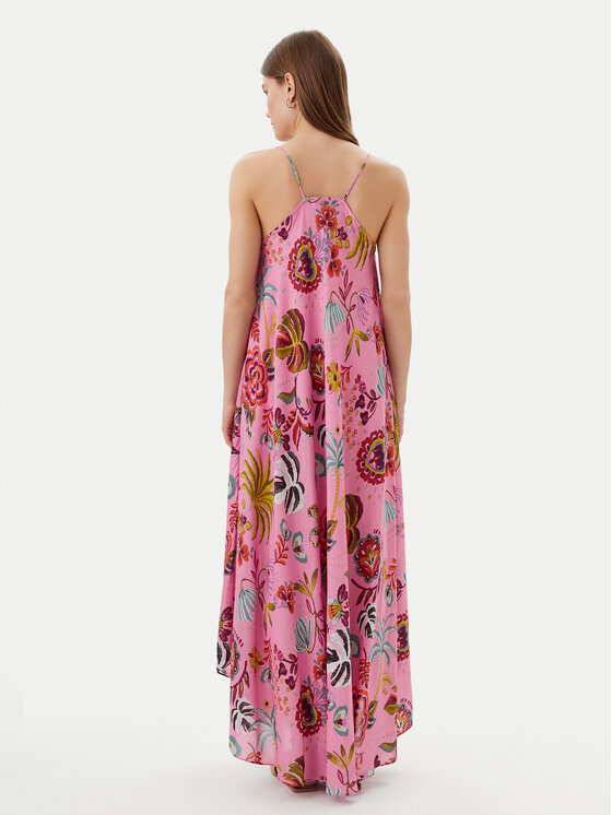 LOLA CASADEMUNT LOLA CASADEMUNT Rochie de vară LS2516030 Roz Relaxed Fit
