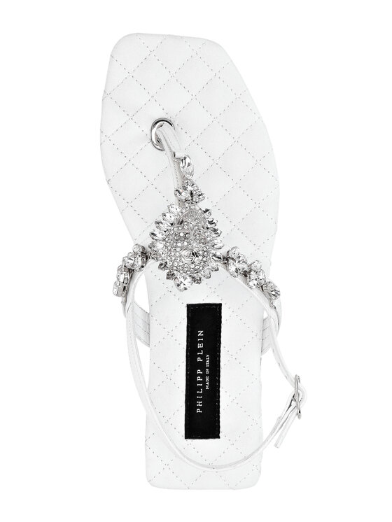 PHILIPP PLEIN PHILIPP PLEIN Sandały 5011 Biały