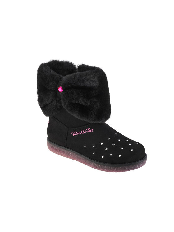 Skechers Skechers Buty Skechers Glitzy Glam - Cozy Cuddlers Czarny